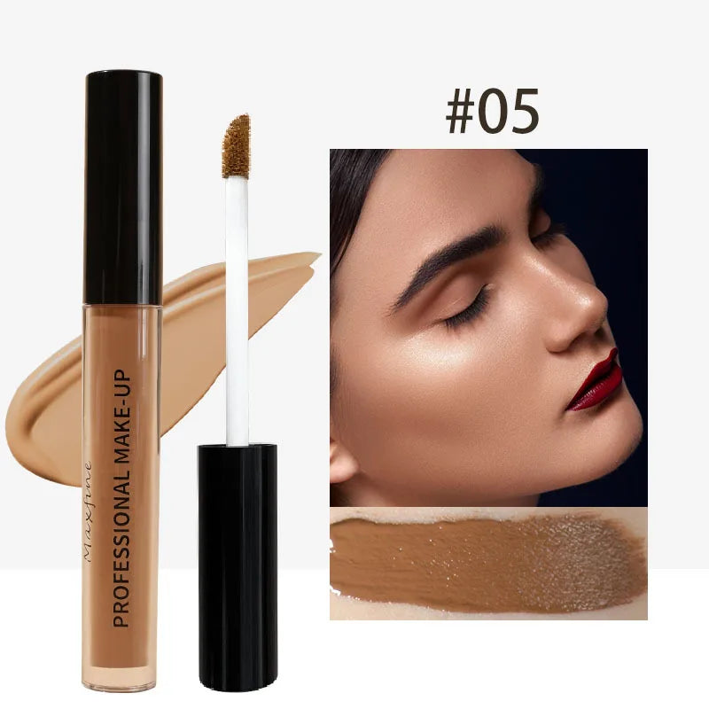 Liquid Concealer Matte High Coverage Waterproof Oil Control Moisturizing Long Lasting Concealer Professional Face Makeup